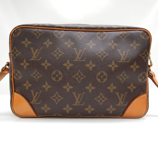 imgrc0092899592 Louis Vuitton Monogram Trocadero Shoulder Bag Leather Brown