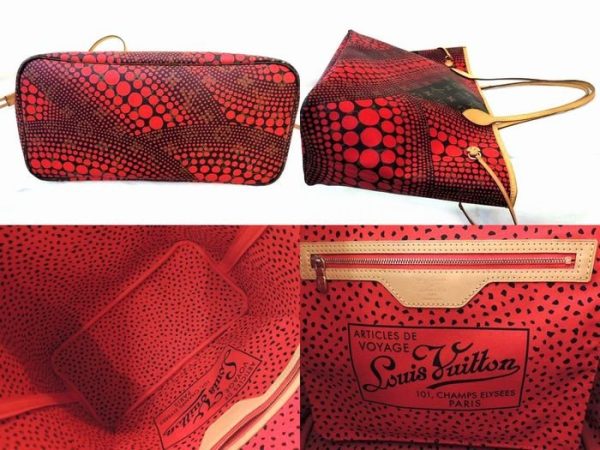 imgrc0093131106 Louis Vuitton Neverfull MM Yayoi Kusama Monogram Wave