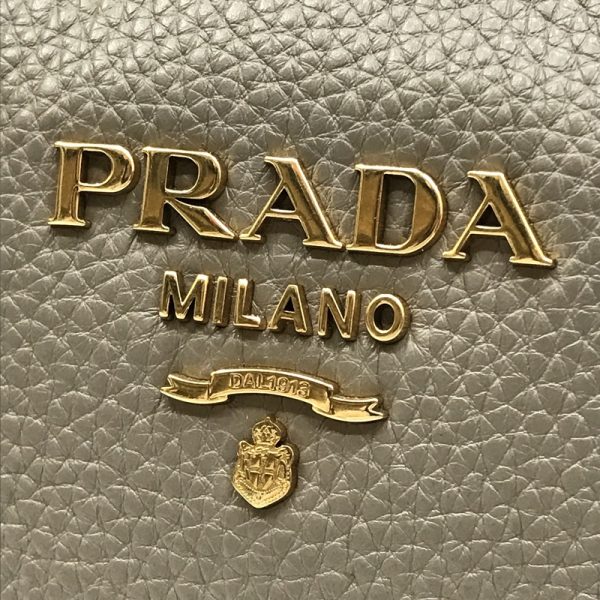 imgrc0094600175 Prada 2 Way Bag with Strap Missing Outlet Purchase Gray