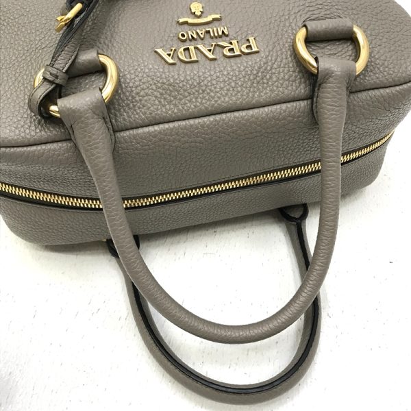 imgrc0094600177 Prada 2 Way Bag with Strap Missing Outlet Purchase Gray