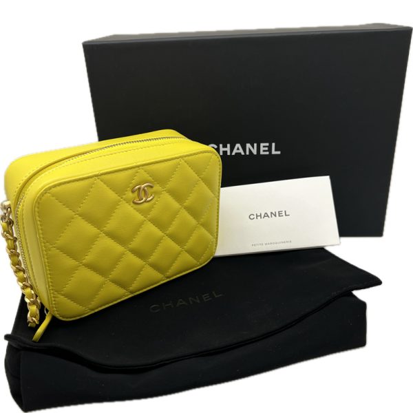 imgrc0095090388 Chanel Timeless Classic Ball Chain Yellow