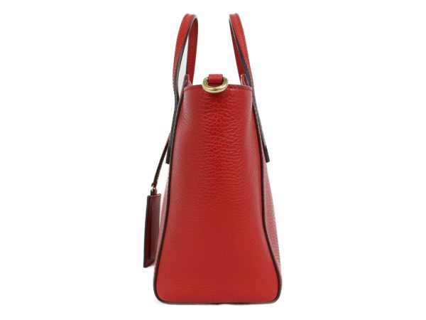 imgrc0095272231 Gucci Leather 2WAY Bag Handbag Shoulder Simple Red