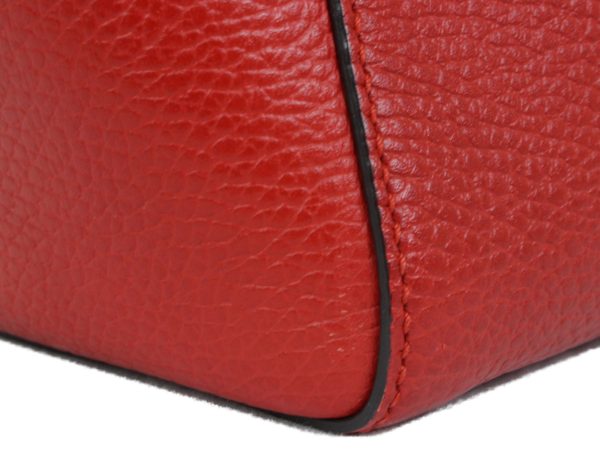 imgrc0095272234 Gucci Leather 2WAY Bag Handbag Shoulder Simple Red