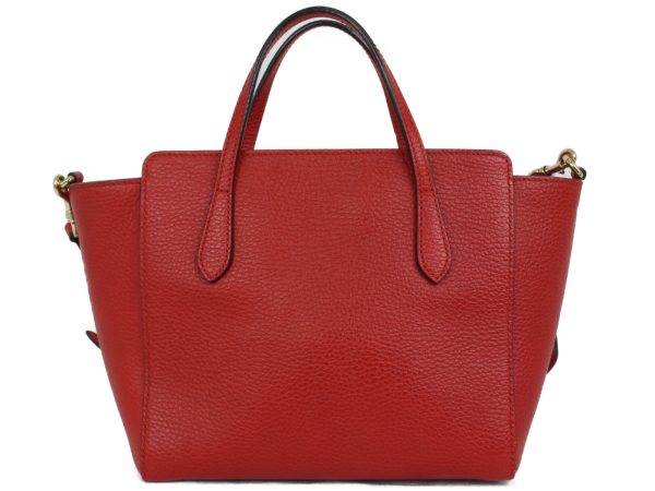 imgrc0095272253 Gucci Leather 2WAY Bag Handbag Shoulder Simple Red