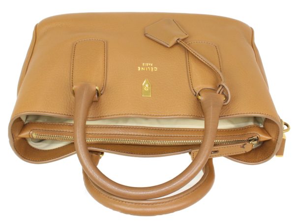 imgrc0095871986 Celine Boogie Handbag Tan Brown Leather Ladies Gift Present