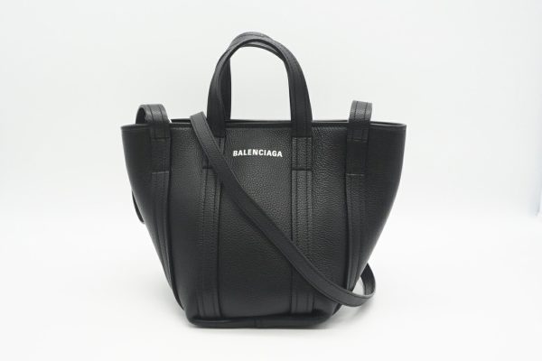 imgrc0095921300 Balenciaga Everyday North South Small Tote Bag BlackWhite