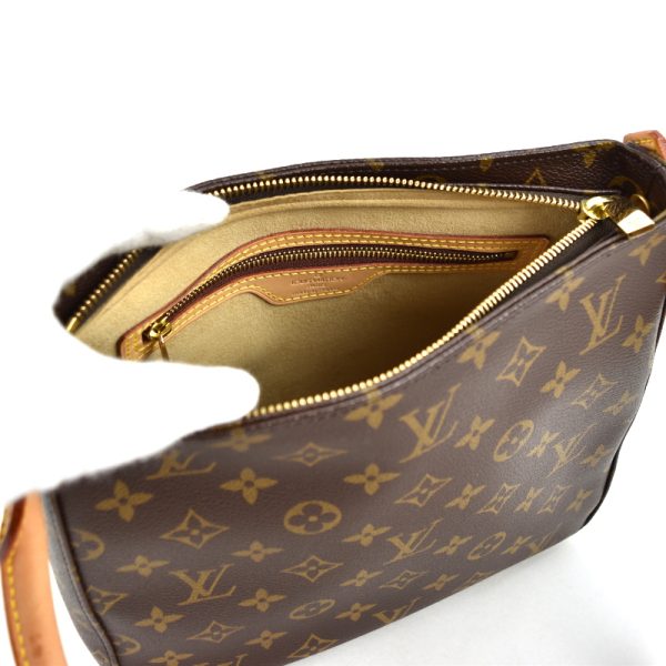 imgrc0096226945 Louis Vuitton Shoulder Bag Monogram Looping MM Brown