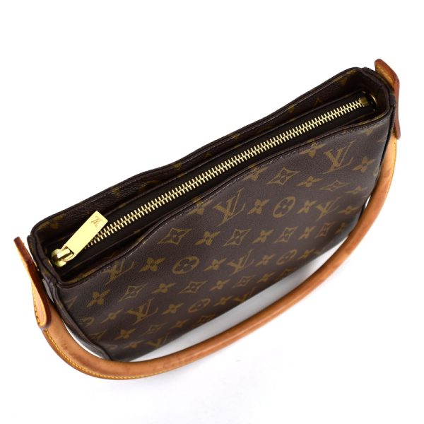 imgrc0096226980 Louis Vuitton Shoulder Bag Monogram Looping MM Brown