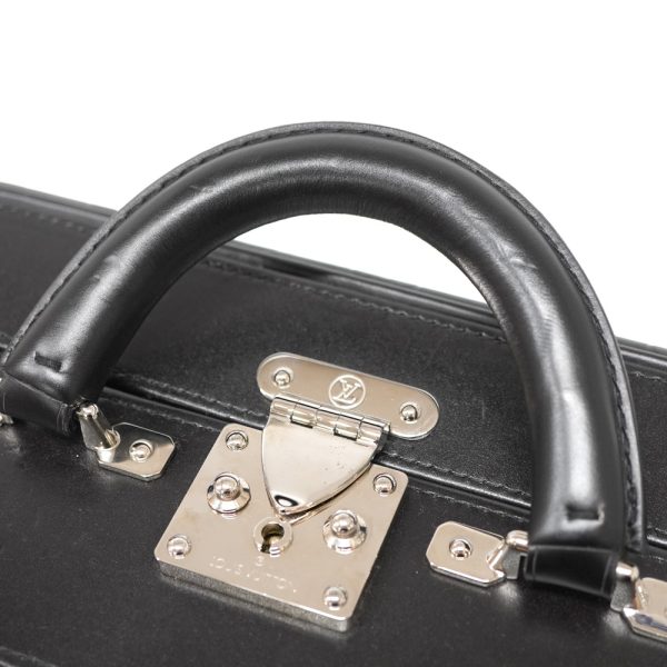 imgrc0096709062 Louis Vuitton Valisette MM Monogram Glace Bag Black