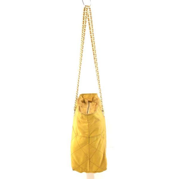 imgrc0098803445 Prada Quilted Chain Shoulder Bag Yellow