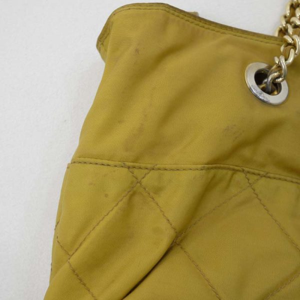 imgrc0098803454 Prada Quilted Chain Shoulder Bag Yellow