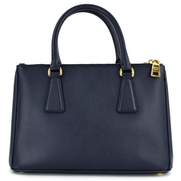 imgrc0098957983 Prada Galleria Mini Saffiano Leather Handbag Navy