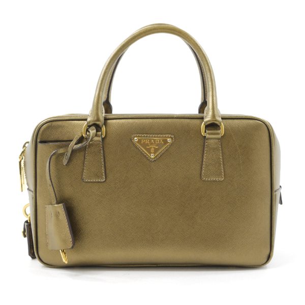 imgrc0099138167 Prada Saffiano Handbag Bronze