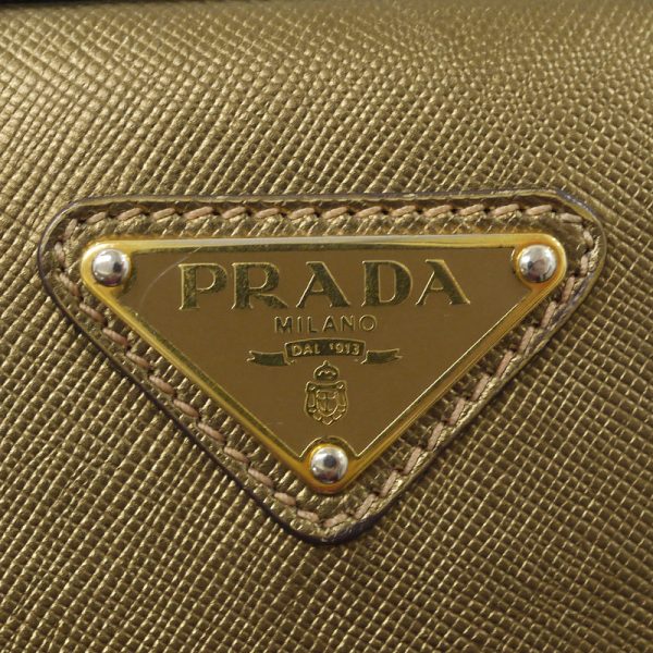 imgrc0099138189 Prada Saffiano Handbag Bronze