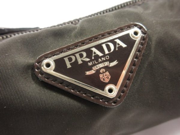 imgrc0099949012 PRADA Nylon Pouch Brown