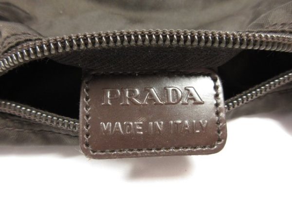 imgrc0099949030 PRADA Nylon Pouch Brown