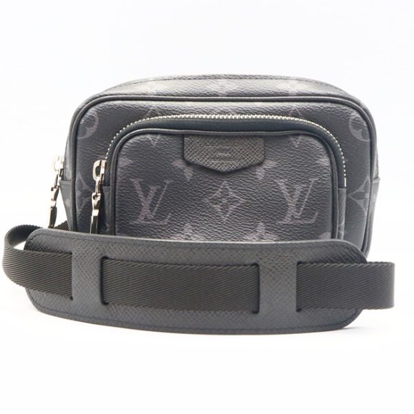 imgrc0101857076 Louis Vuitton Taigarama Outdoor Pochette Crossbody Bag Nylon Gray