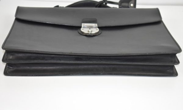 imgrc0103011910 Gucci Leather Briefcase Business Bag Black