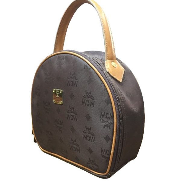 imgrc0103360389 MCM Logogram Handbag Brown