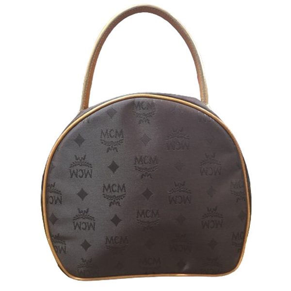 imgrc0103360391 MCM Logogram Handbag Brown