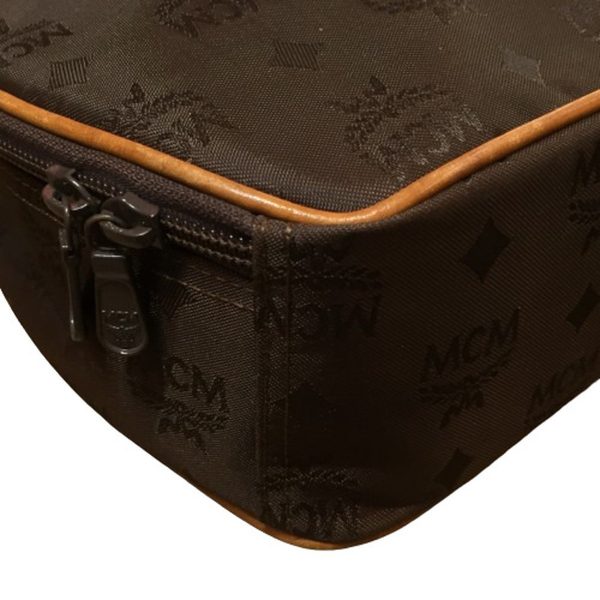 imgrc0103360392 MCM Logogram Handbag Brown