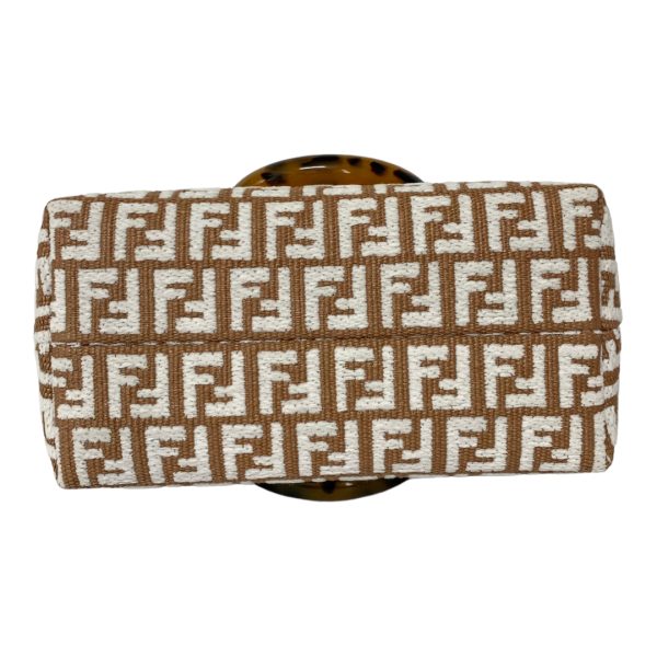 imgrc0104552633 Fendi By The Way Mini Handbag Fabric Tortoiseshell Beige