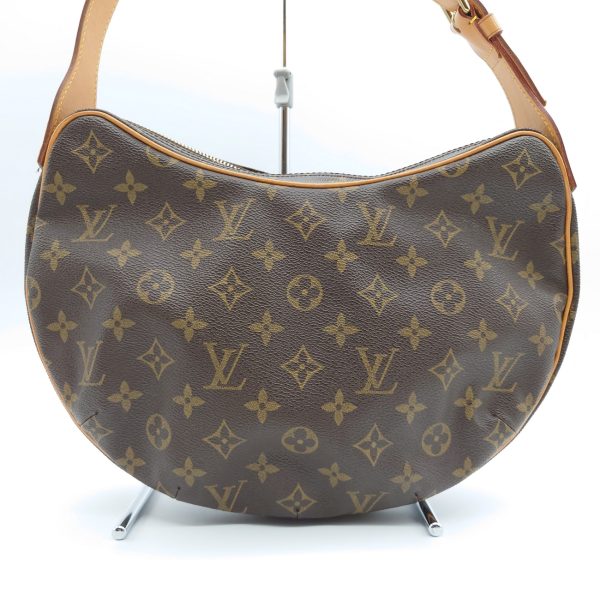 imgrc0106491341 Louis Vuitton Croissant Handbag Monogram Brown