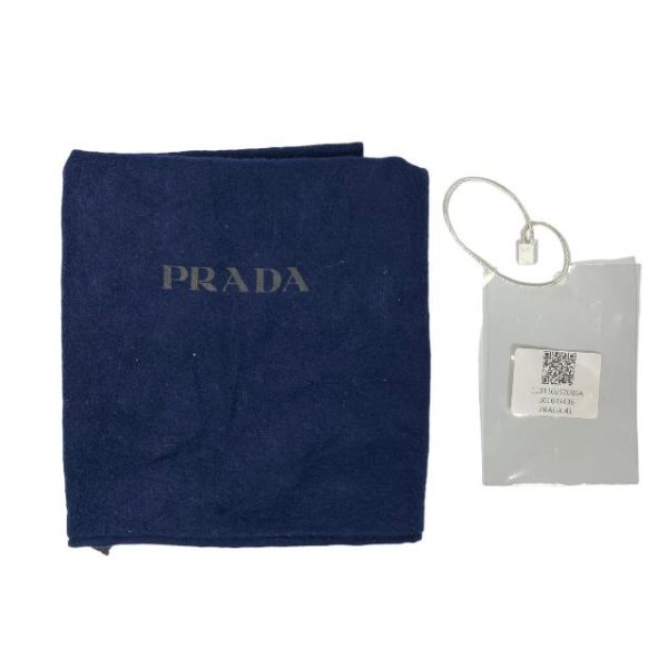 imgrc0109395914 Prada Clutch Bag Leather Gray