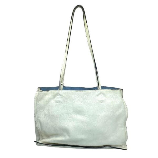 imgrc0110242432 Prada Semi Shoulder Bag Logo Leather White