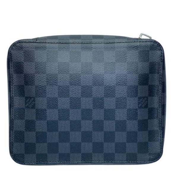 imgrc0111305561 Louis Vuitton Damier Graphite Clutch Bag Leather Black