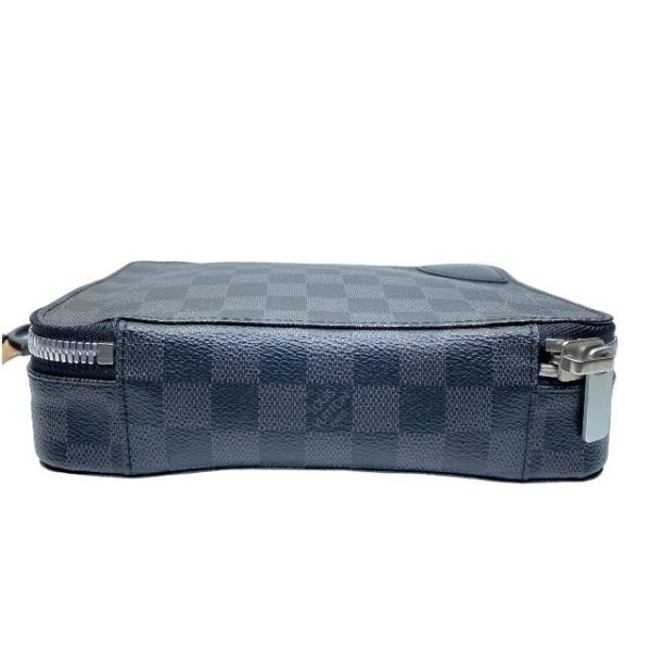 imgrc0111305563 Louis Vuitton Damier Graphite Clutch Bag Leather Black