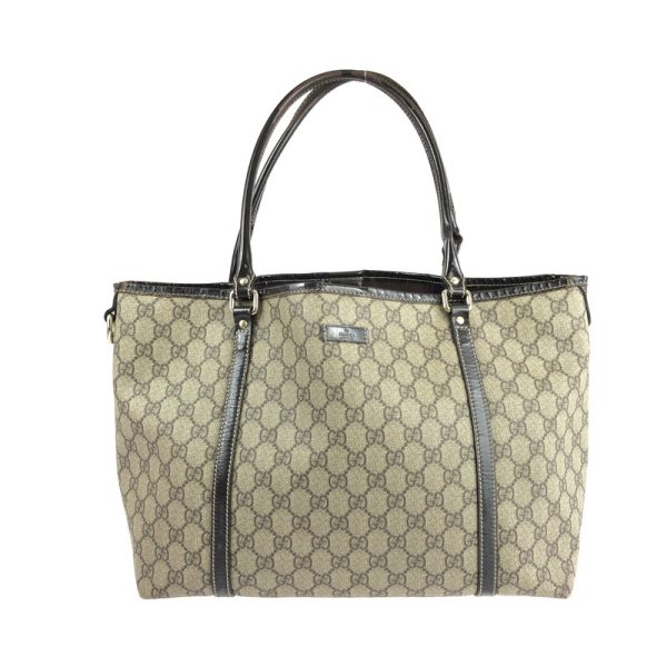 imgrc0111547084 Gucci GG Supreme Tote Bag Beige