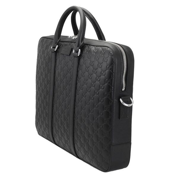 imgrc0113957257 Gucci Business Bag Briefcase 2way Leather Black