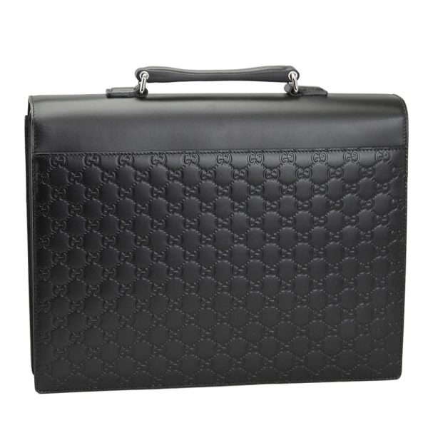 imgrc0113957269 Gucci Business Bag Briefcase 2way Leather Black