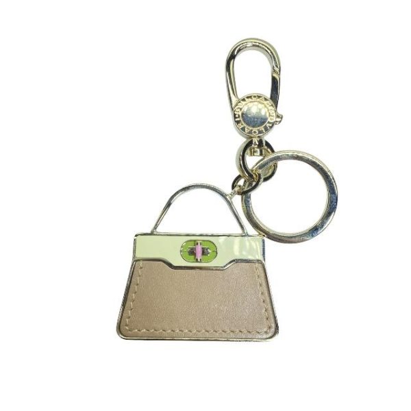 imgrc0114740857 Bulgari Bag Motif Keychain