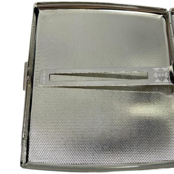 imgrc0116237465 Givenchy Cigarette Case Tobacco Case Accessories Logo Metal Silver