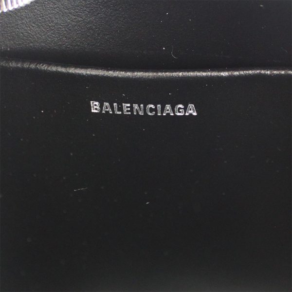 imgrc0116922892 Balenciaga Everyday Logo Shoulder Bag Black White