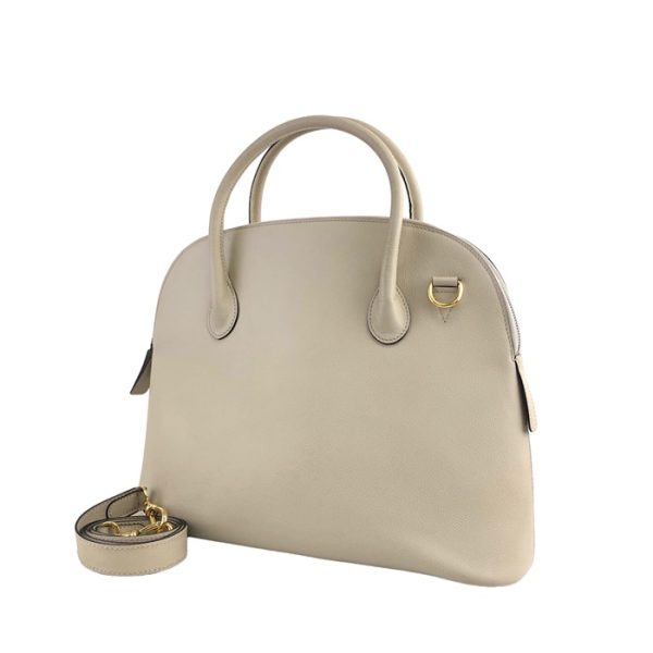 imgrc0119047254 Celine Bugaddi Handbag Ivory Leather Shoulder Bag 2Way