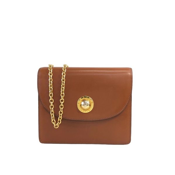 imgrc0119374814 Celine Mini Bag Brown Leather Chain Shoulder