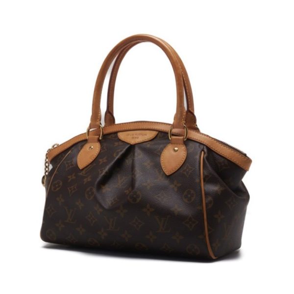 imgrc0124345833 Louis Vuitton Monogram Divoli PM Handbag Brown