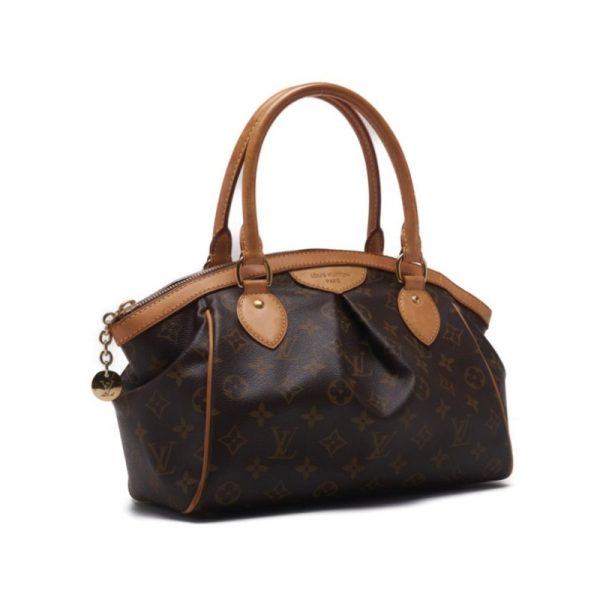 imgrc0124345834 Louis Vuitton Monogram Divoli PM Handbag Brown