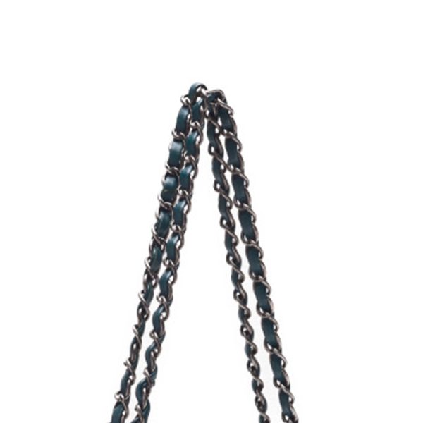 imgrc0124365849 Chanel Wild Stitch Chain Shoulder Suede Green Silver