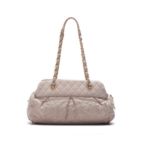 imgrc0124778399 Chanel Matelasse Double Chain Shoulder Bag Ivory