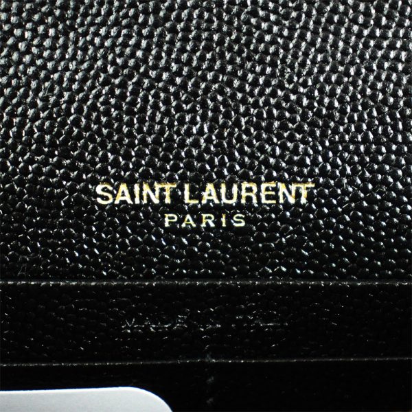 imgrc0145395162 Saint Laurent Chain Shoulder Wallet 2way Black