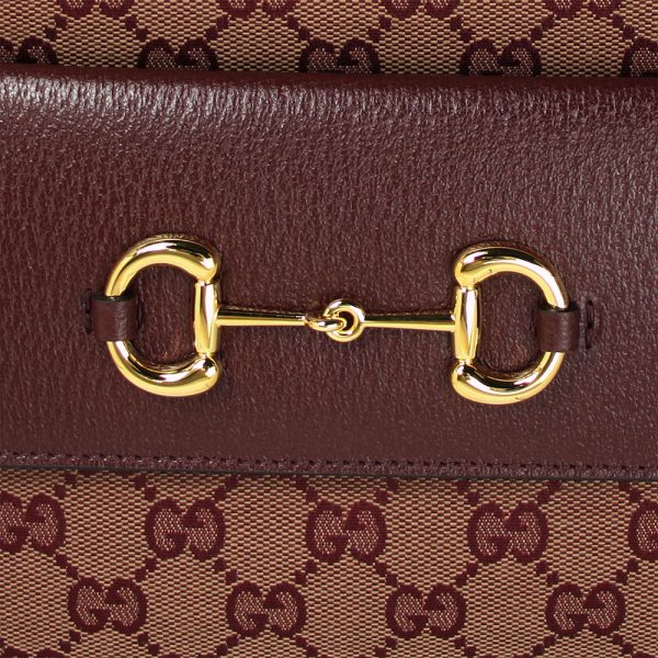imgrc0145486548 Gucci Crossbody Bag Horsebit 1955 Burgundy