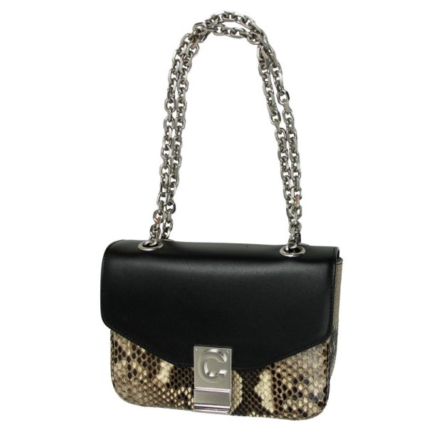 imgrc0148015257 Celine Chain Shoulder Bag Small Python Leather