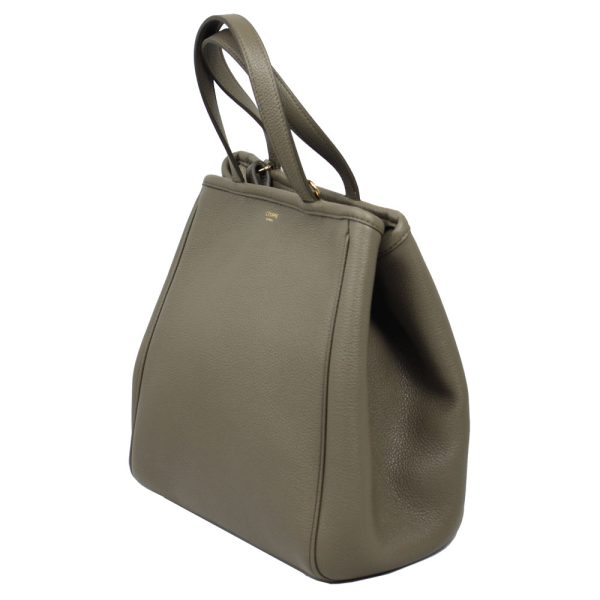 imgrc0155183569 Celine Fold Cover Small 2way Shoulder Bag Taupe