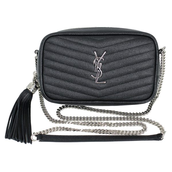 imgrc0161050601 Saint Laurent Chain Shoulder Bag Lou Mini Black