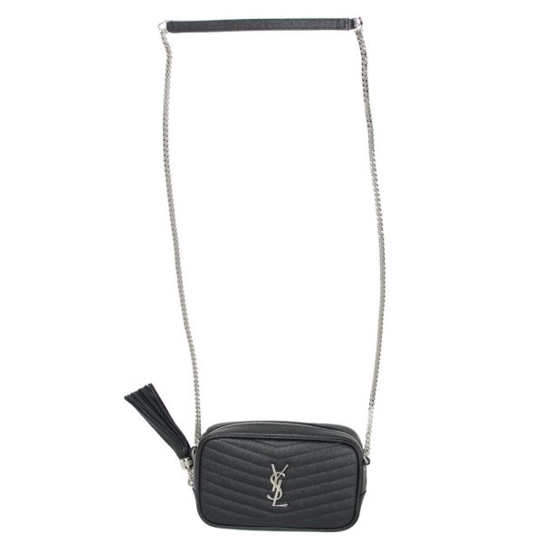 imgrc0161050602 Saint Laurent Chain Shoulder Bag Lou Mini Black