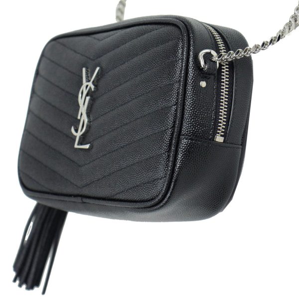 imgrc0161050603 Saint Laurent Chain Shoulder Bag Lou Mini Black